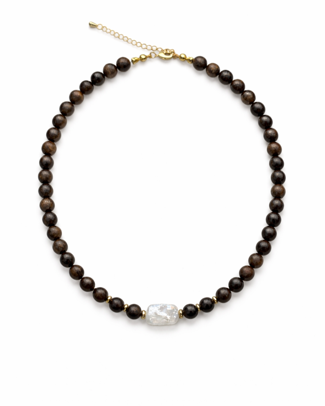 Bowie Bronzite Necklace