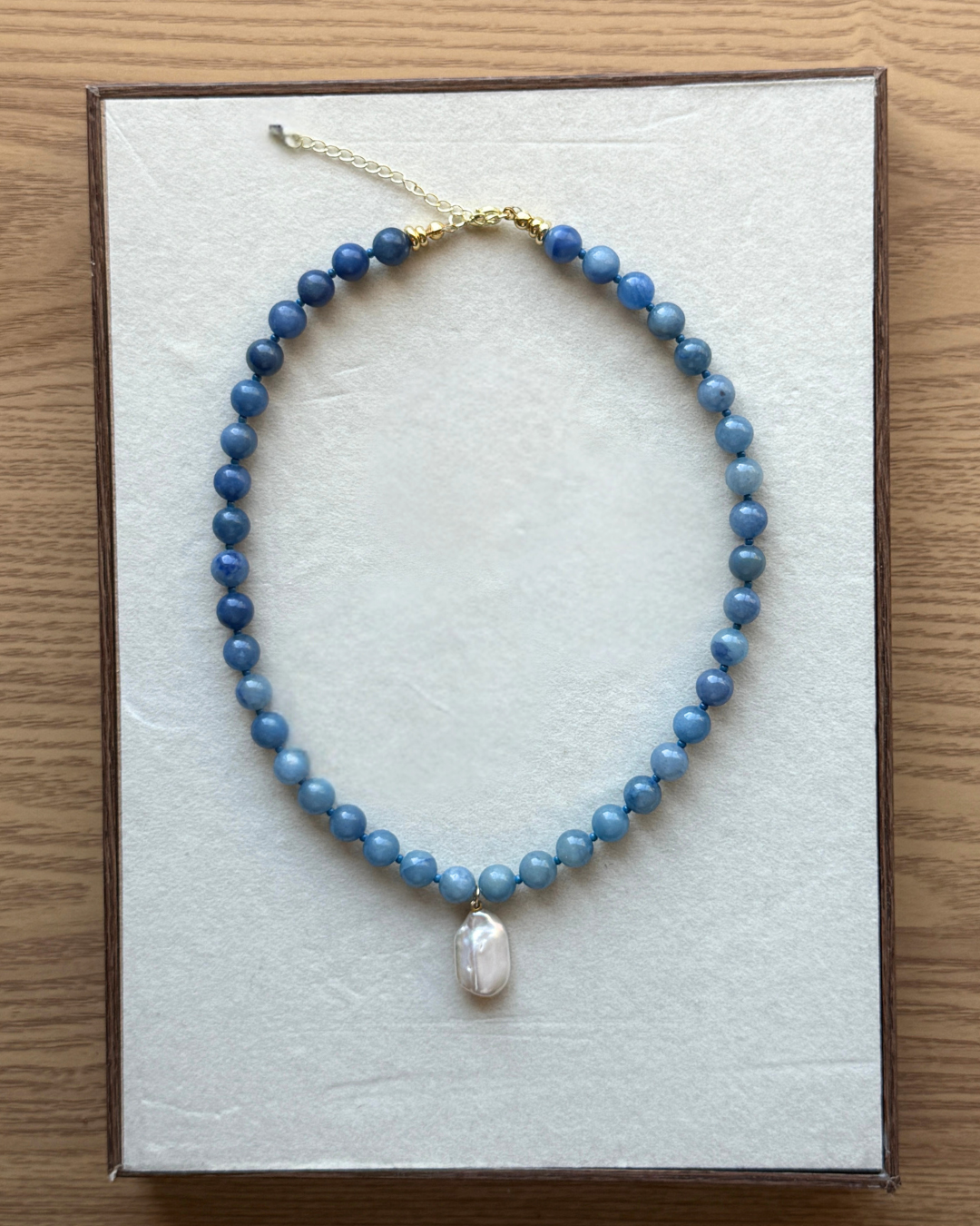 Navy Aventurine Necklace