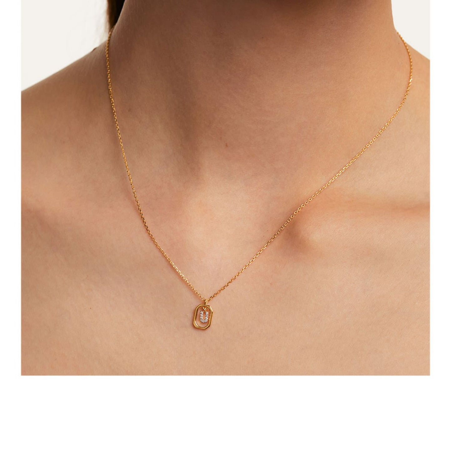 Mini Initial Necklace