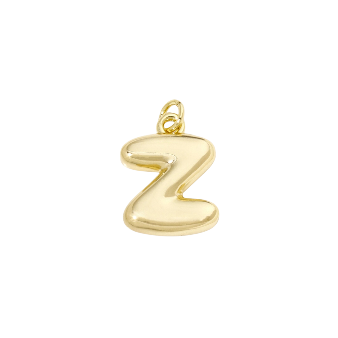 Bubble Initial Charms