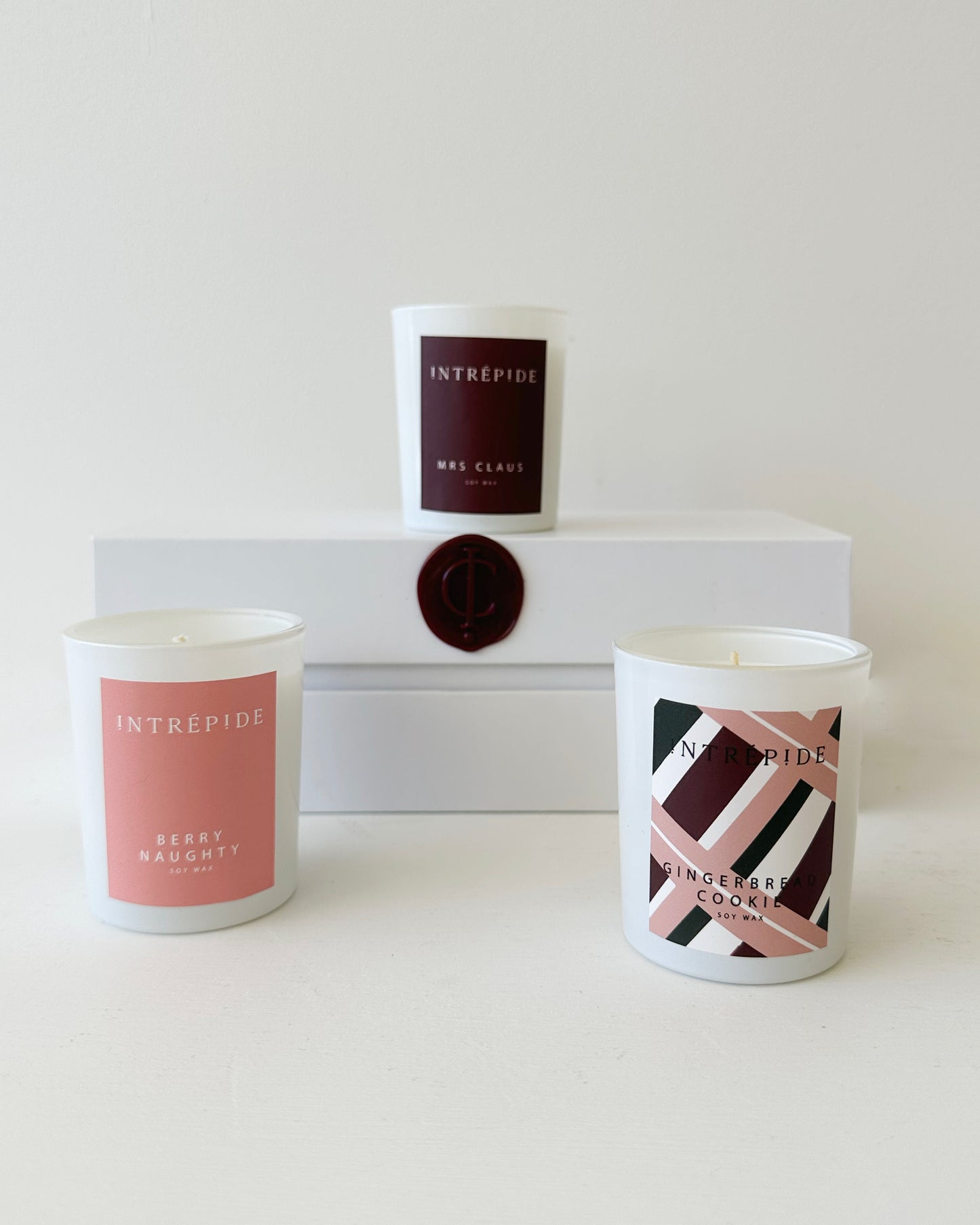 MS CLAUS - Trio Candle Set