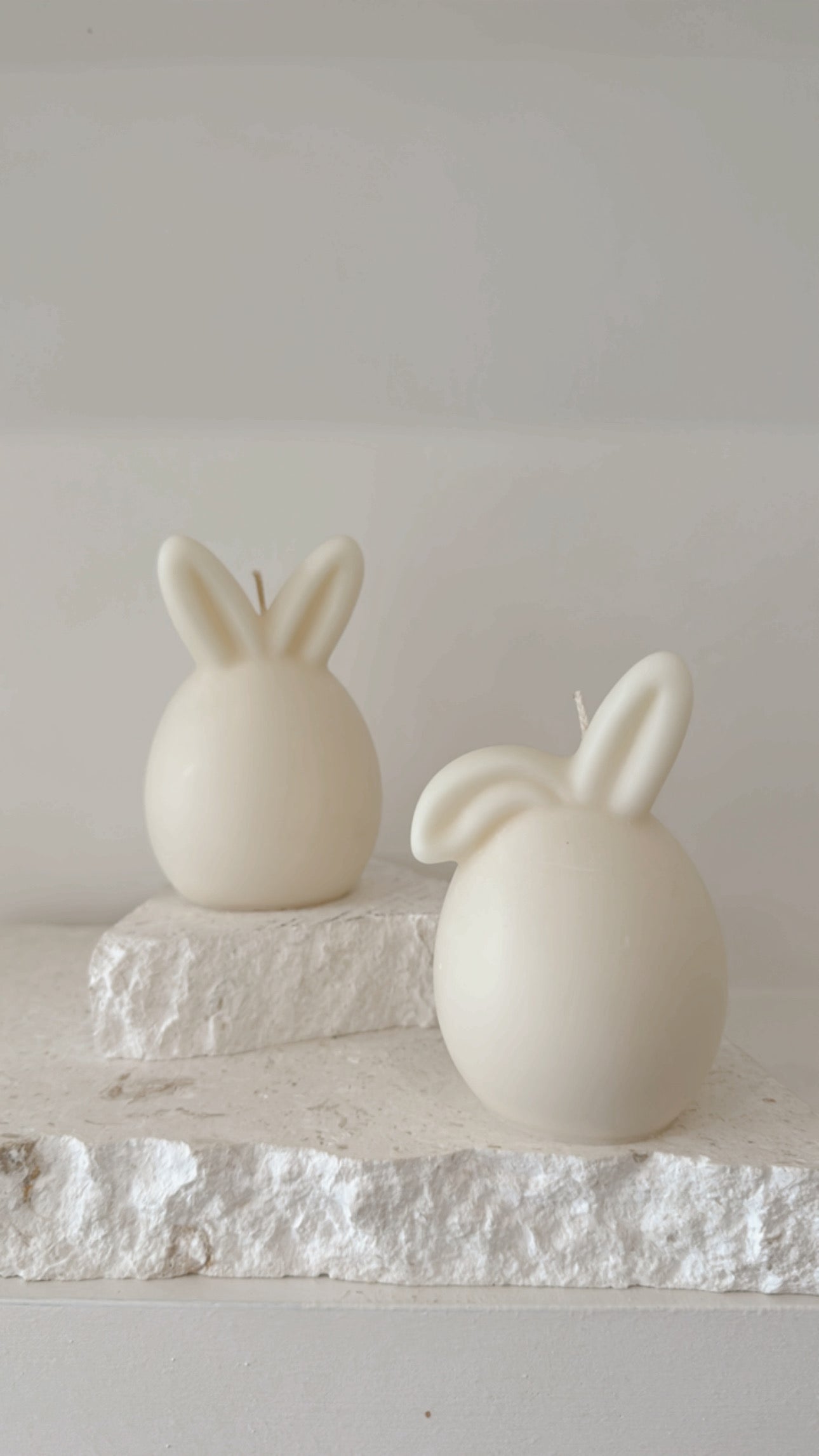 Flopsy and Juniper Bunny Candle