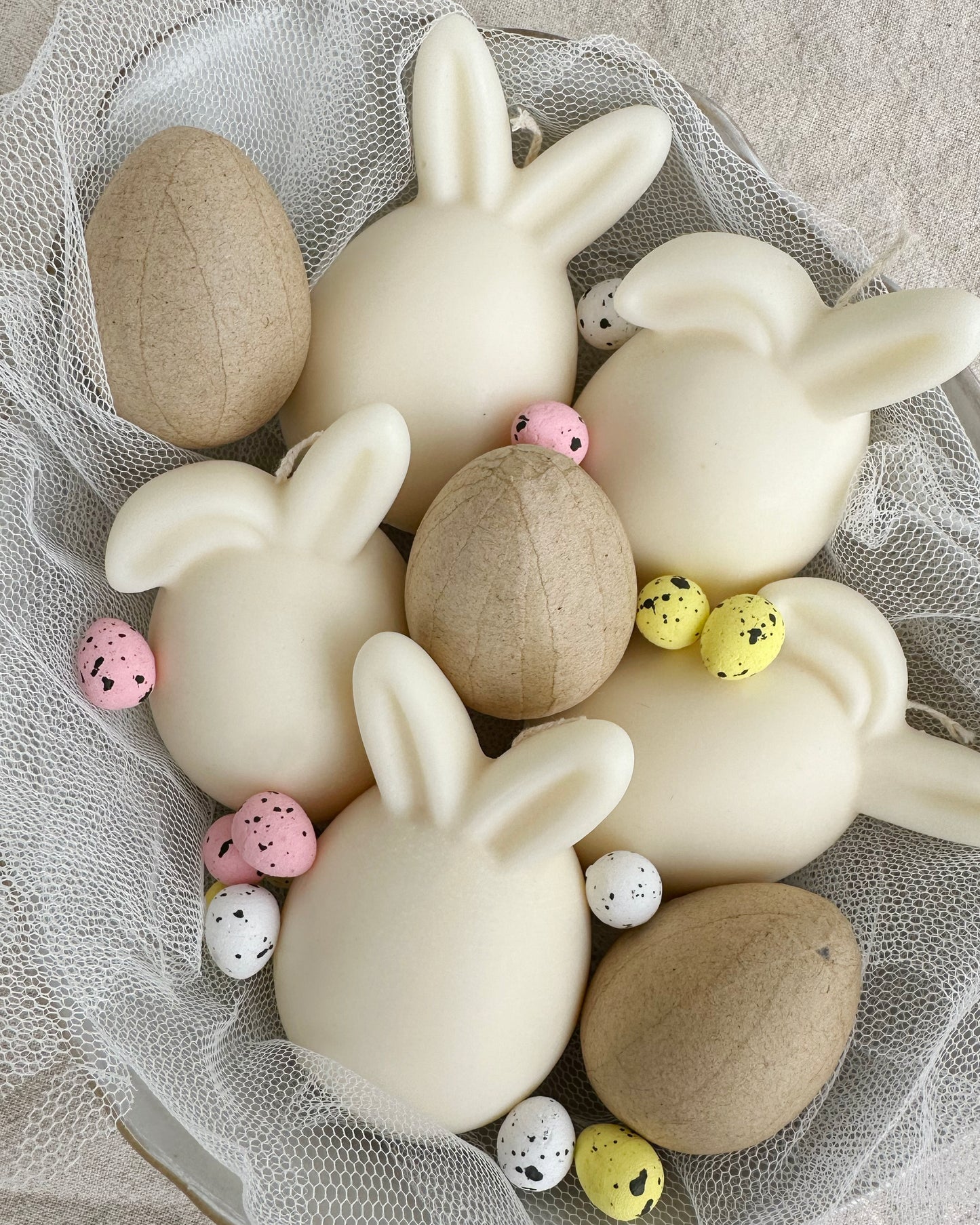 Flopsy and Juniper Bunny Candle