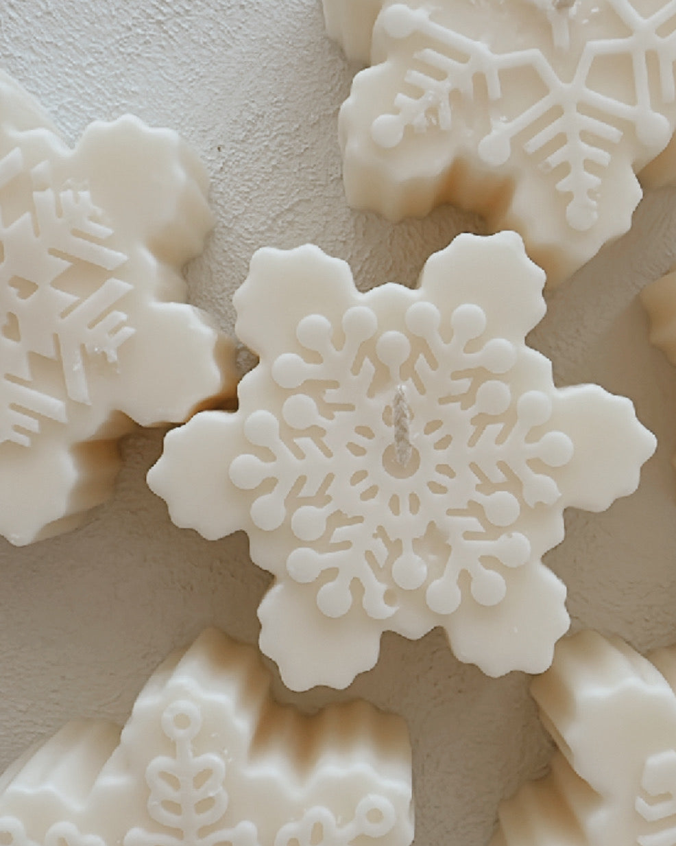 Snowflake Candle