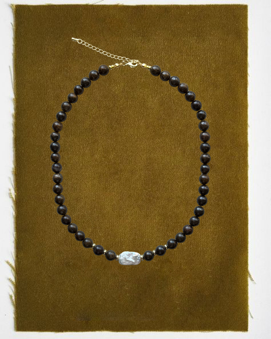Bowie Bronzite Necklace