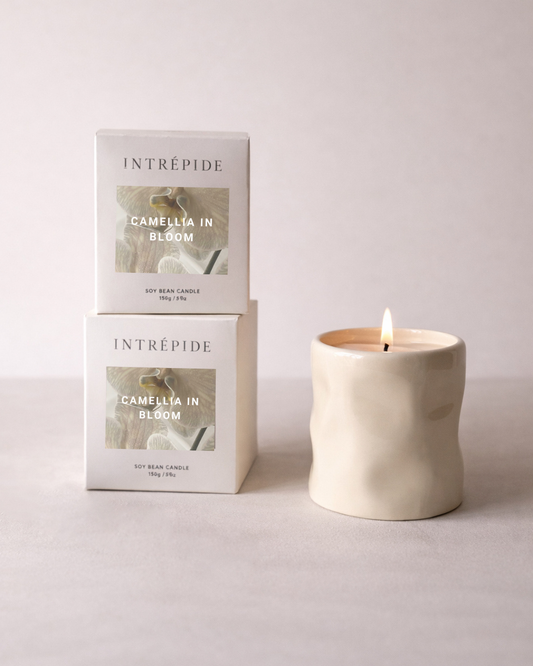 Camellia in Bloom Candle