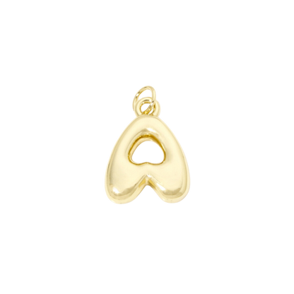Bubble Initial Charms