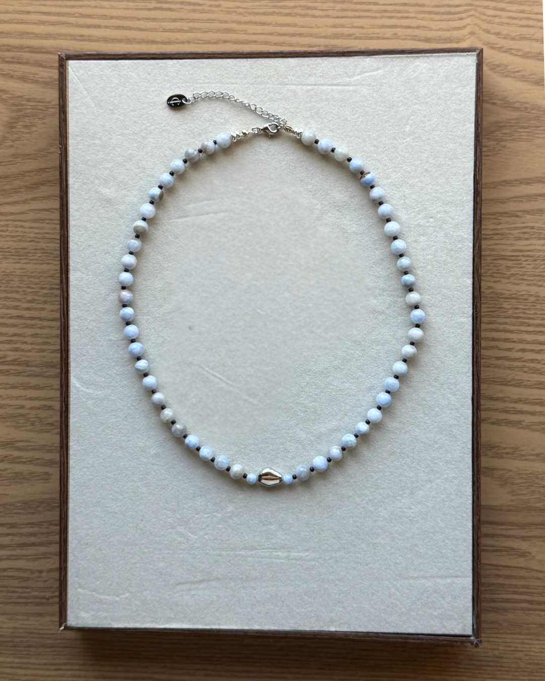 Byron Blue Persian Jade Necklace