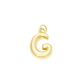 Bubble Initial Charms