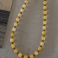 Sol Yellow Jade Necklace