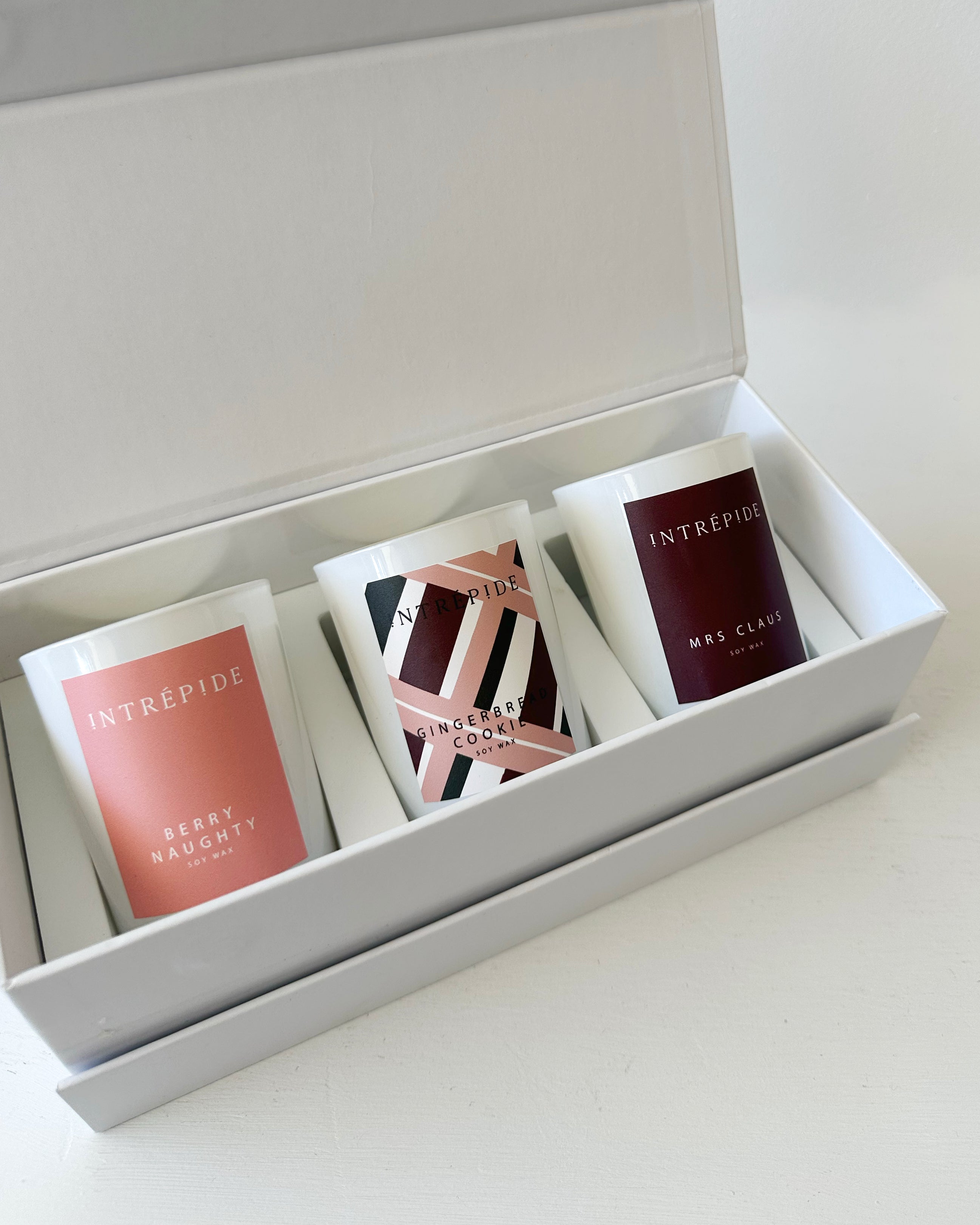 MS CLAUS - Trio Candle Set – Intrepide Collection