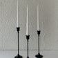 3pc Candlestick Set - Matte Black
